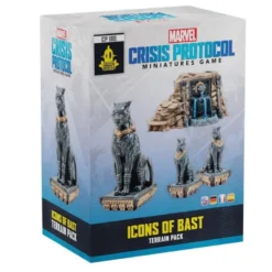 Marvel Crisis Protocol: Icons of Bast Terrain Pack (castellano)