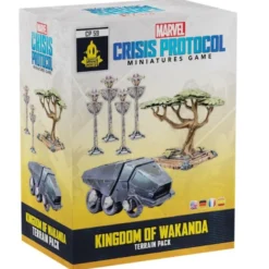 Marvel Crisis Protocol: Kingdom of Wakanda Terrain Pack (castellano)