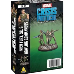 Marvel Crisis Protocol: Nick Fury Sr and the Howling Commandos