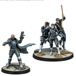 Marvel Crisis Protocol: Nick Fury JR and SHIELD Agents