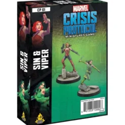 Marvel Crisis Protocol Sin and Viper