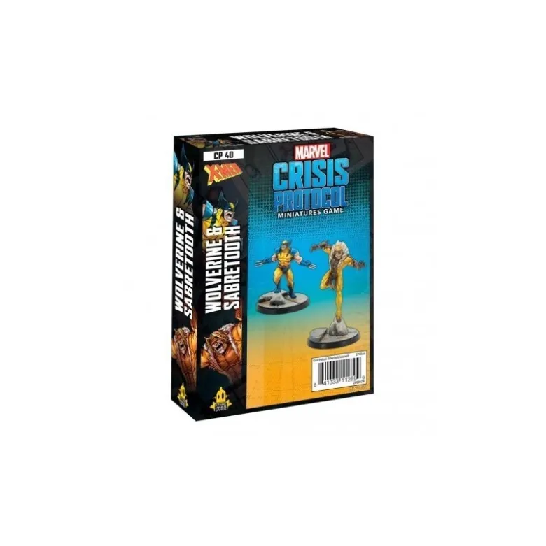 Marvel Crisis Protocol Wolverine and Sabretooth