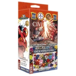 Marvel Dice Masters: Civil war starter set + promo (castellano)