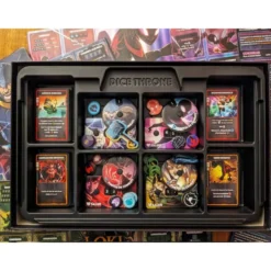 Marvel Dice Throne: Bruja Escarlata, Thor, Loki, Spider-Man (castellano)