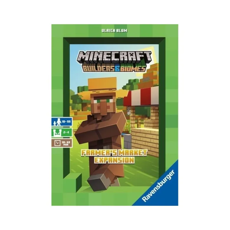 Minecraft el juego de mesa (Builders and Biomes): Farmers Market Expansion (castellano) + PROMO