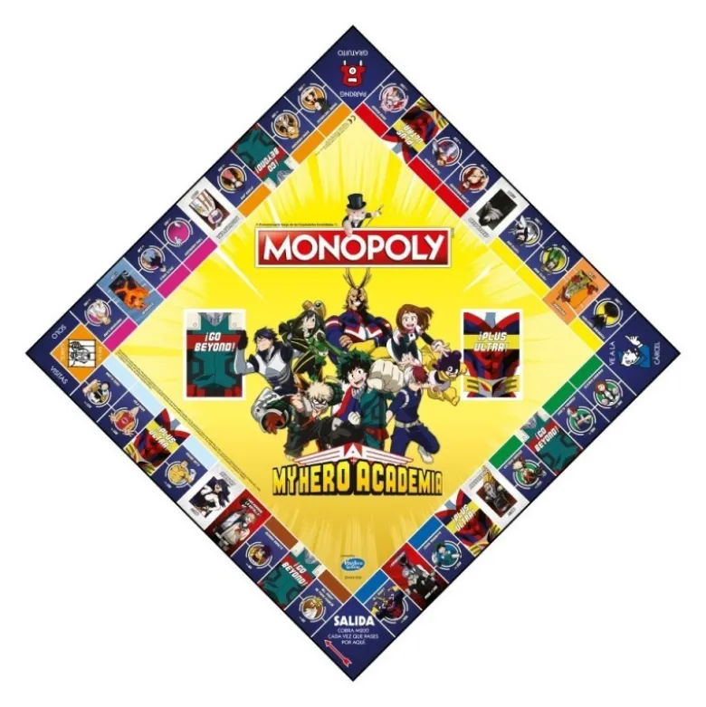 Monopoly My Hero Academia - edicion en castellano