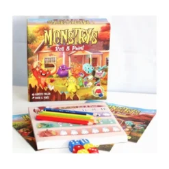 Monstrys: Roll and Paint