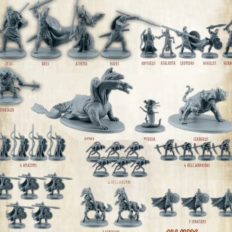 Mythic Battles: Pantheon + Pandora Box (All Streach Goals) version 1.5 - Edicion Limitada -