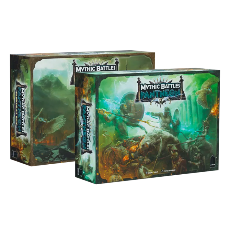 Mythic Battles: Pantheon + Pandora Box (All Streach Goals) version 1.5 - Edicion Limitada -