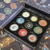 Nacidos de la Bruma: el Juego de Construccion de Mazos - Fichas de Metal