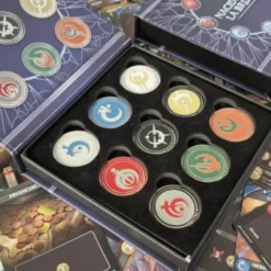 Nacidos de la Bruma: el Juego de Construccion de Mazos - Fichas de Metal