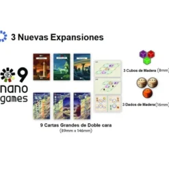 Nano9Games: Clin9c, Asteroid Miner y 12 Patrols: Expansiones (castellano)
