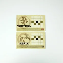 Onitama: Cartas promocionales Fenix y Tortuga
