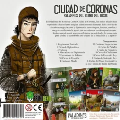 Paladines del Reino del Oeste: Ciudad de Coronas