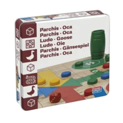 Parchis - Oca: Caja de Lata