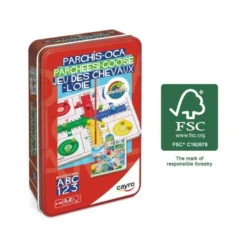 Parchis Oca: Caja Metalica