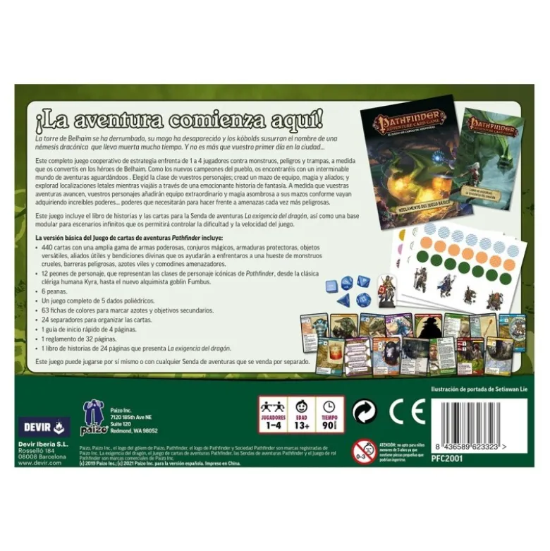 Pathfinder: el Juego de Cartas de Aventuras -