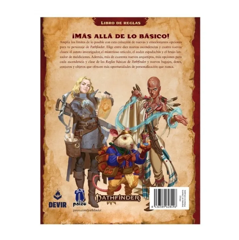 Pathfinder: Guia del Jugador Avanzada - Segunda Edicion