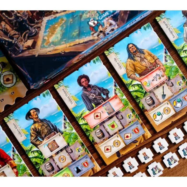 Piratas de Maracaibo: Comandantes