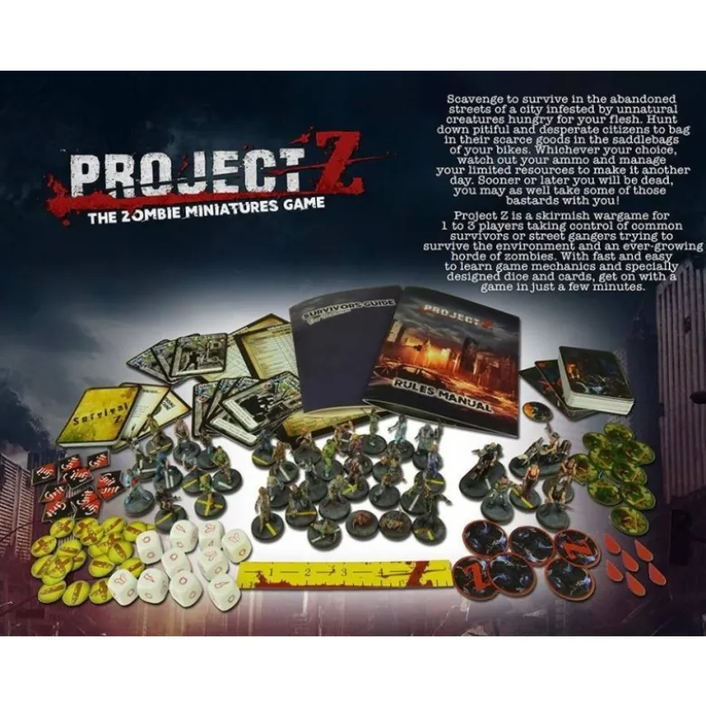 Project Z : The Zombie Miniatures Game - Castellano