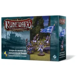 Runewars: grupo de mando de infanteria de Daqan