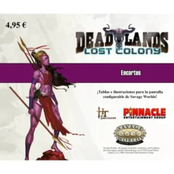 Savage Worlds: Deadlands. Colonia Perdida: Encarte