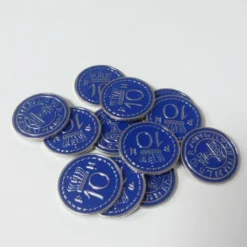 Scythe: monedas metalicas $10 (x15)