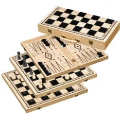 2519 Set de Ajedrez, Damas y Backgammon