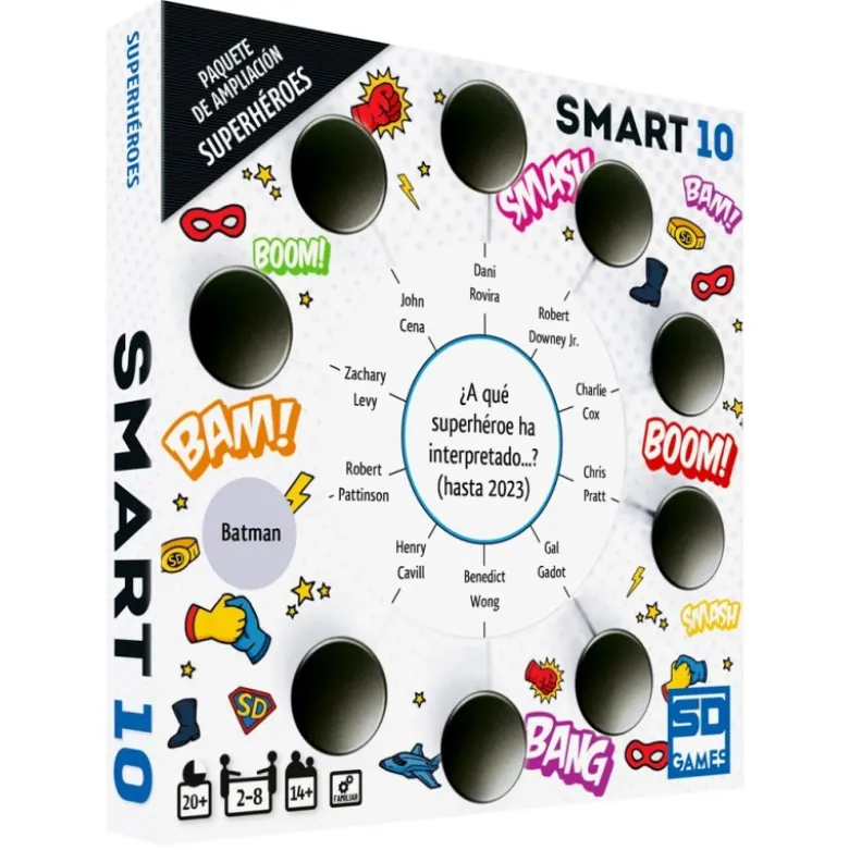 Smart 10: Superheroes - Paquete de Ampliacion