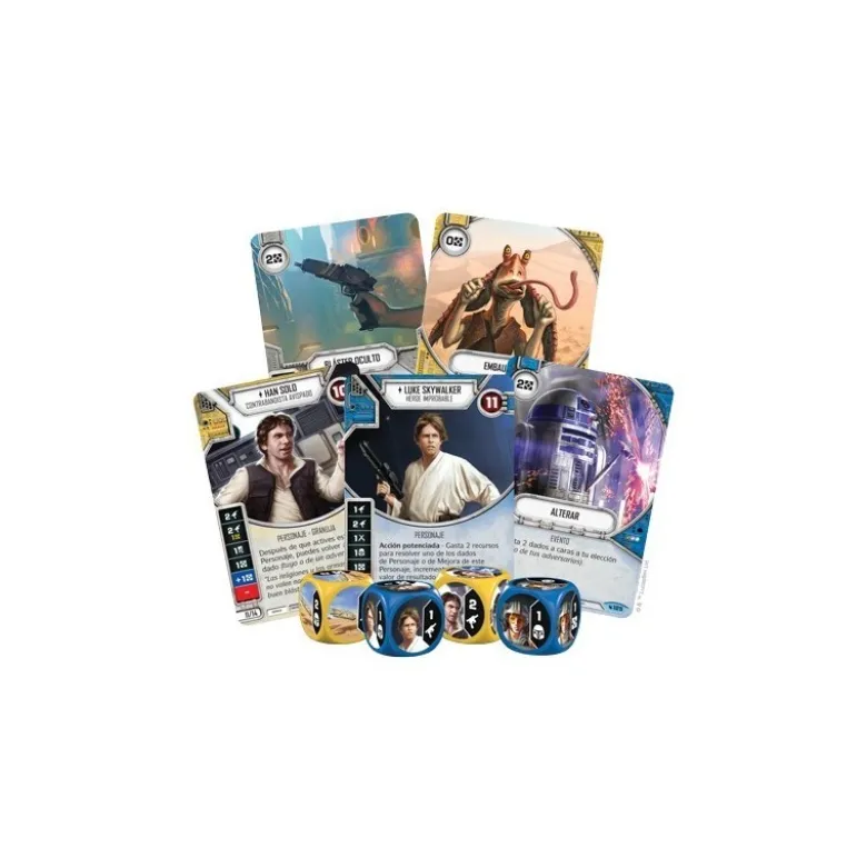 Star Wars Destiny. Caja de inicio Luke Skywalker