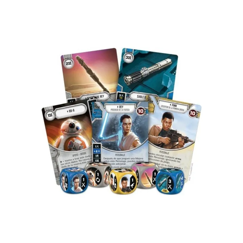 Star Wars Destiny. Caja de inicio Rey