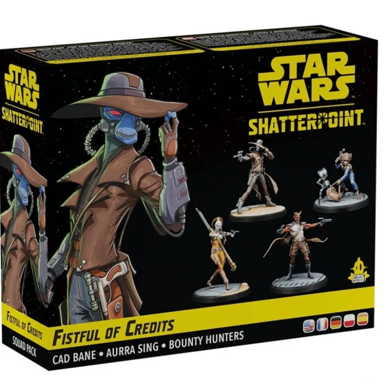 Star Wars Shatterpoint: Fistful of Credits Cad Bane Squad Pack (castellano)