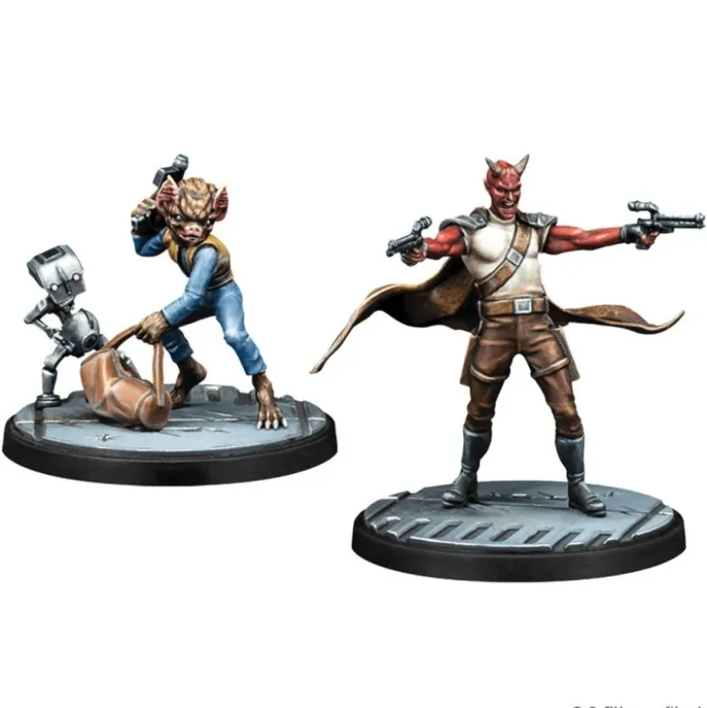 Star Wars Shatterpoint: Fistful of Credits Cad Bane Squad Pack (castellano)