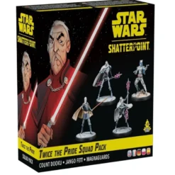 Star Wars Shatterpoint: Twice the Pride Count Dooku Squad Pack (castellano)