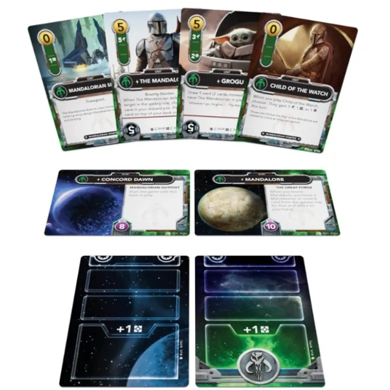 Star Wars: the Deckbuilding Game - Mandalorianos, caja de faccion (castellano)