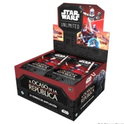 Star Wars Unlimited: El Ocaso de la Republica - Caja de 24 Sobres