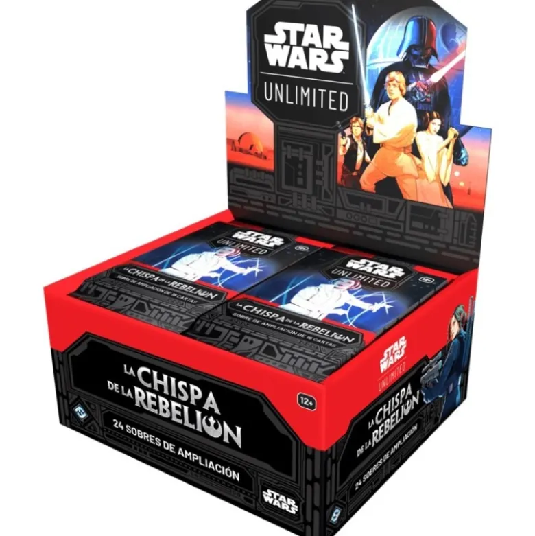Star Wars Unlimited: La Chispa de la Rebelion - Caja de 24 Sobres