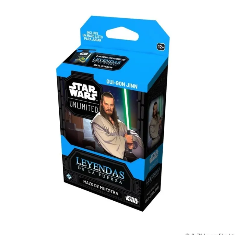 Star Wars Unlimited: Leyendas de la Fuerza - Mazo de Muestra Qui-Gon Jinn