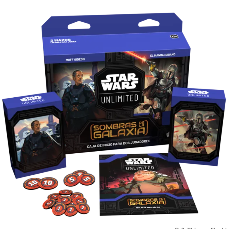 Star Wars Unlimited: Sombras de la Galaxia - Caja de Inicio
