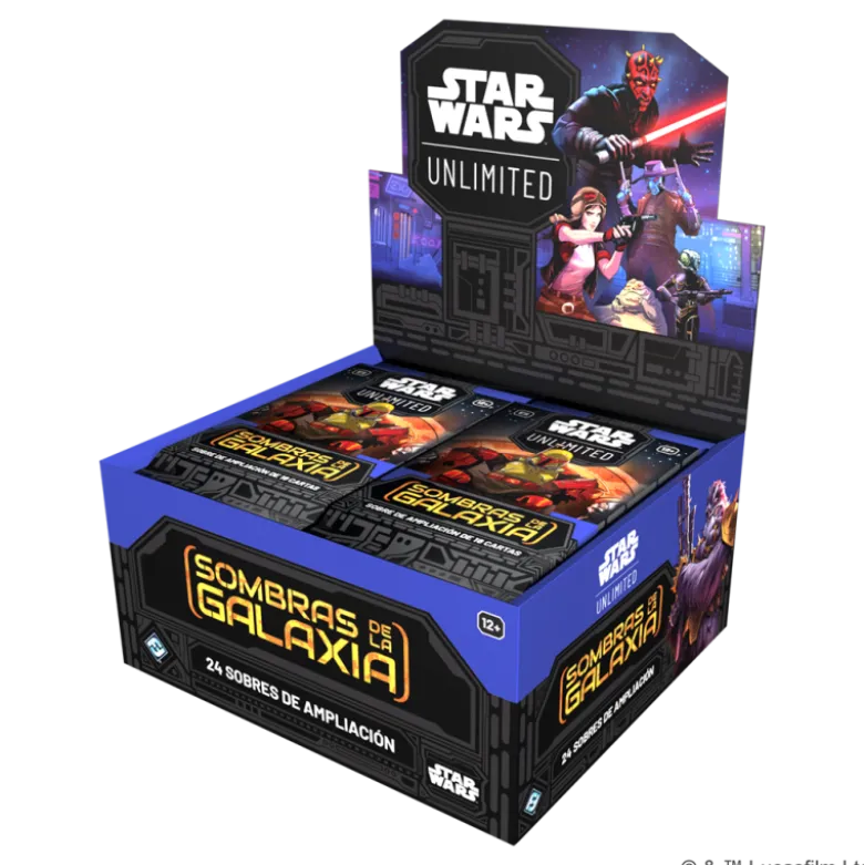 Star Wars Unlimited: Sombras de la Galaxia - Caja de 24 Sobres