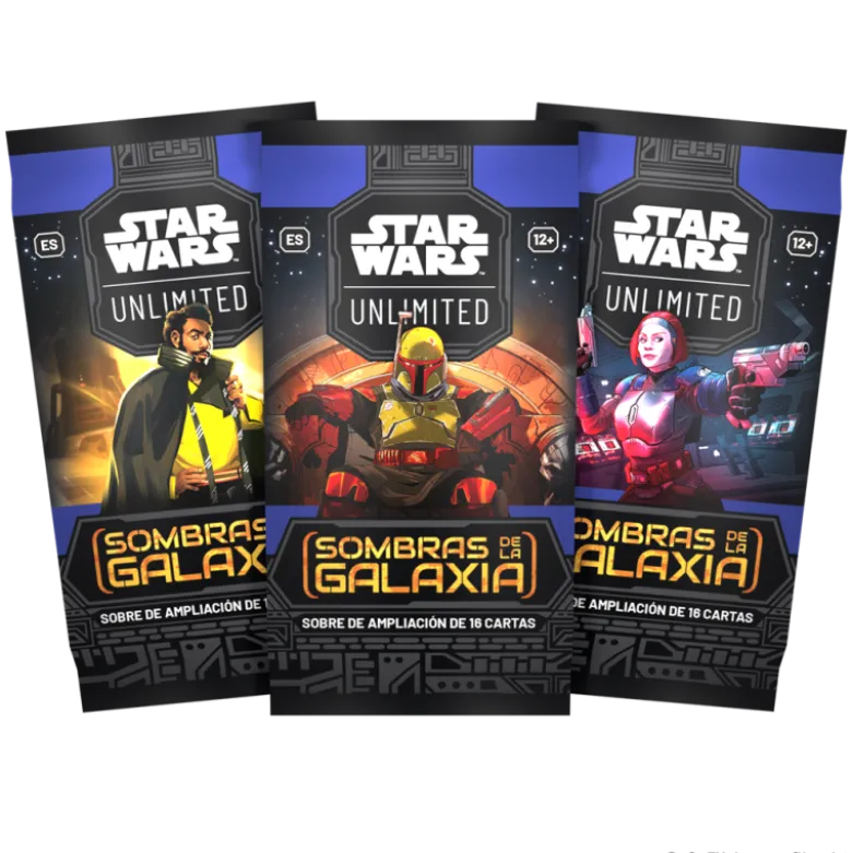 Star Wars Unlimited: Sombras de la Galaxia - Caja de 24 Sobres