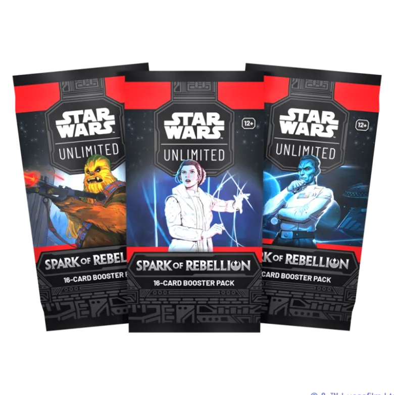 Star Wars Unlimited: Spark of Rebellion (La Chispa de la Rebelion) - Caja de 24 Sobres (ingles) -