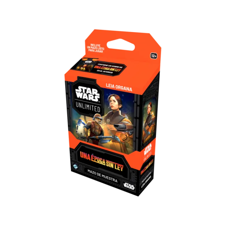 Star Wars Unlimited: Una Epoca sin Ley - Mazo de Muestra Leia Organa