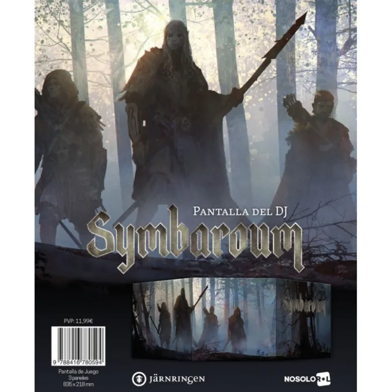 Symbaroum: pantalla del DJ