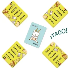 Taco, Gato, Cabra, Queso, Pizza