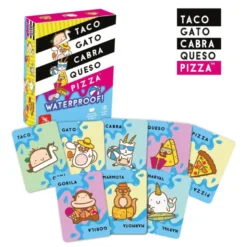 Taco, Gato, Cabra, Queso, Pizza Waterproof