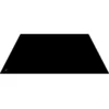 Tapete de neopreno: NEGRO LISO 140 x 80 cm-