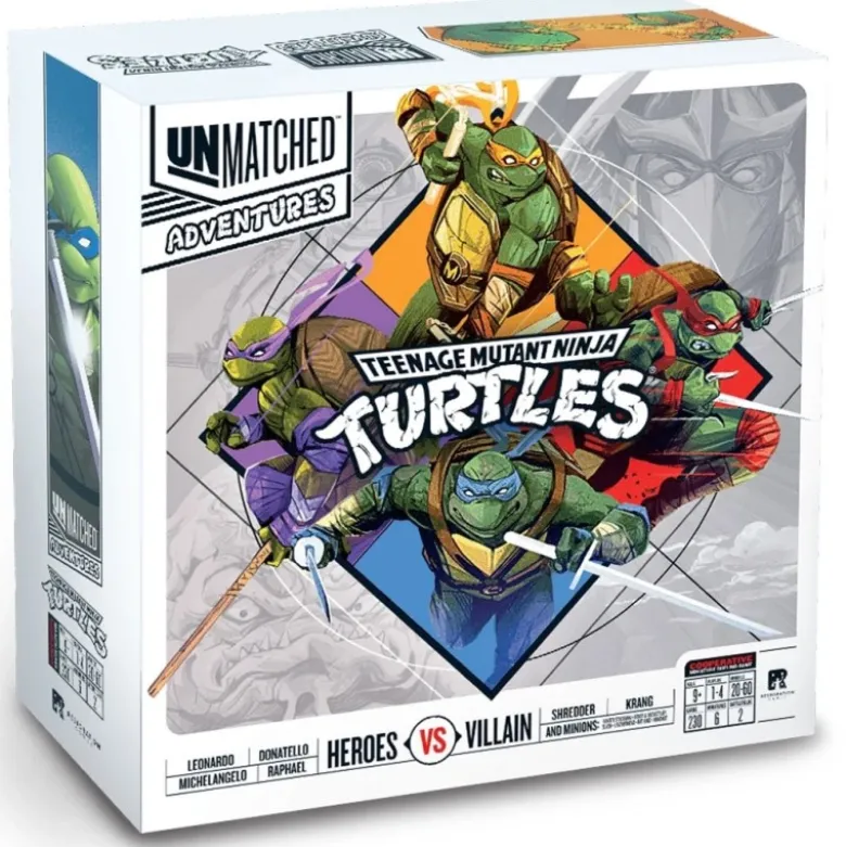 Unmatched Adventures: Teenage Mutant Ninja Turtles (castellano)