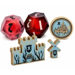 Vampire Lords: Tokens de Madera y Dados de Resina