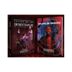 Vampiro: La Mascarada 5 edicion: Pack Cultos de los Dioses de la Sangre y Sellos de Sangre + PROMO